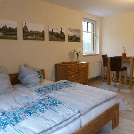 Ferienwohnung Ortrand - Pension Exteriör bild