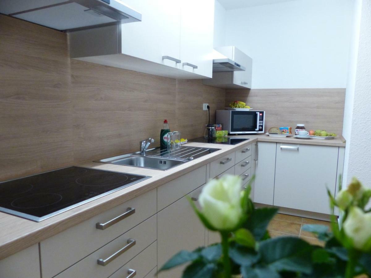 Ferienwohnung Ortrand - Pension Exteriör bild