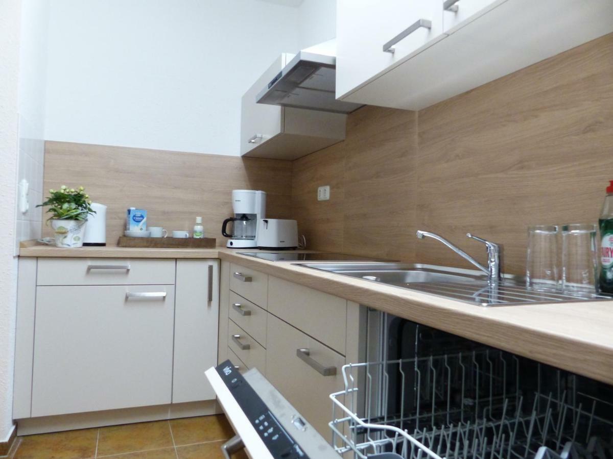 Ferienwohnung Ortrand - Pension Exteriör bild